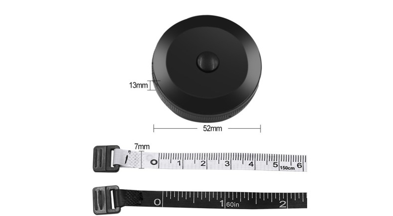 متر پلاستیکی 150 سانتی متری سفید متر پلاستیکی 150 سانتی متری سفید