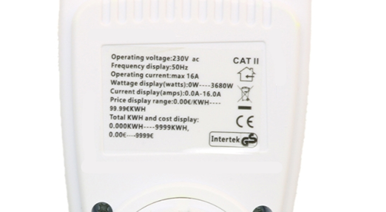 پاورمتر و توان سنج پریزی مدل V016 پاورمتر و توان سنج پریزی مدل V016