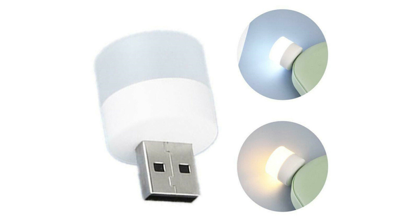 لامپ سفید USB Night Light 