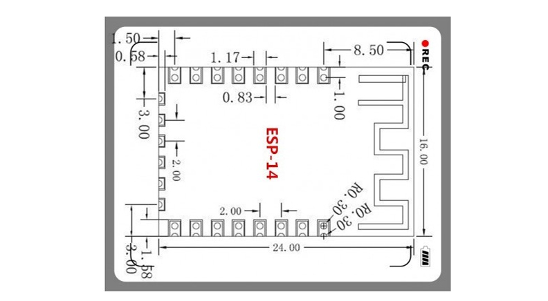 ماژول وای فای ESP-14