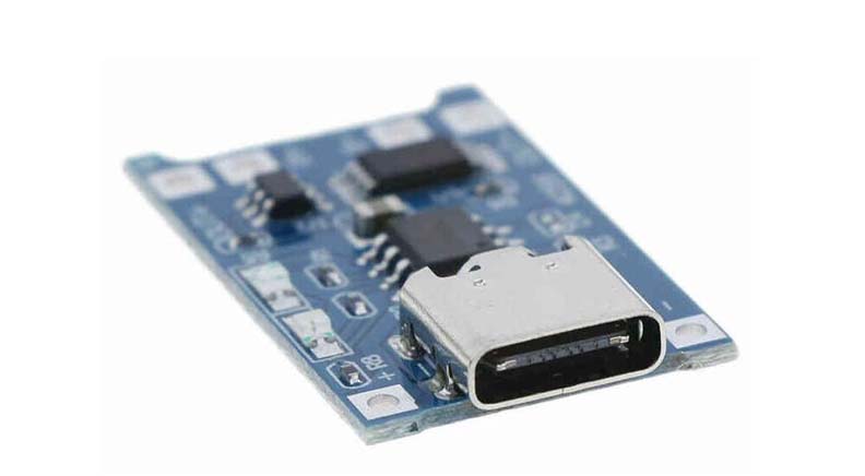 شارژر USB TYPE-C باتری های لیتیومی