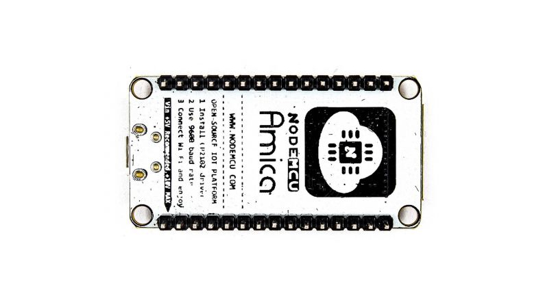 برد توسعه NodeMcu دارای هسته وای فای ESP8266 و مبدل CP2102