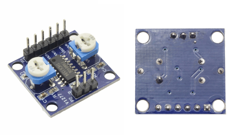 ماژول آمپلی فایر 2x5W کلاس D با تراشه PAM8406 ماژول آمپلی فایر 2x5W کلاس D با تراشه PAM8406