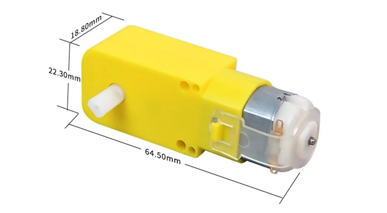 موتور گیربکس پلاستیکی دو طرفه Y148 250RPM