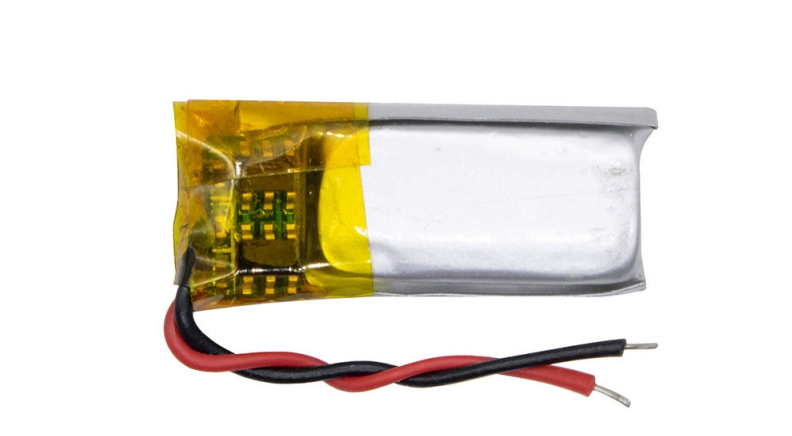 باتری لیتیوم پلیمر 3.7v ظرفیت 80mAh مارک GR.STORE 
