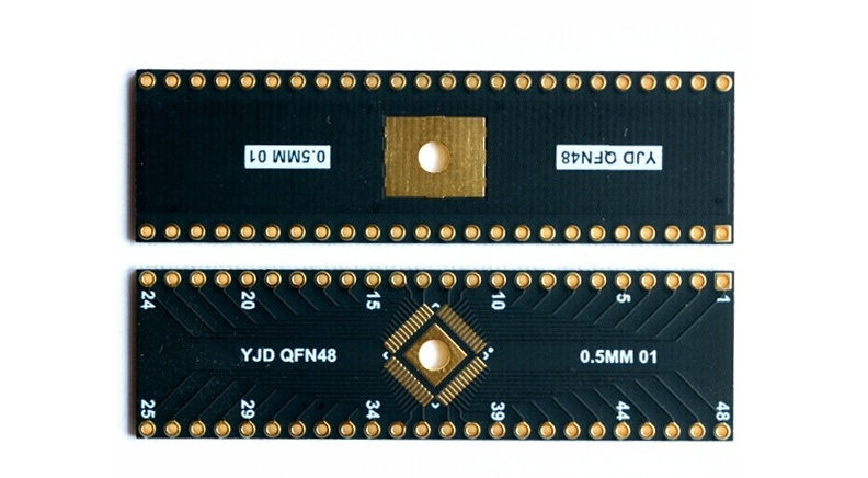 تبدیل SMD به DIP پکیج QFN48