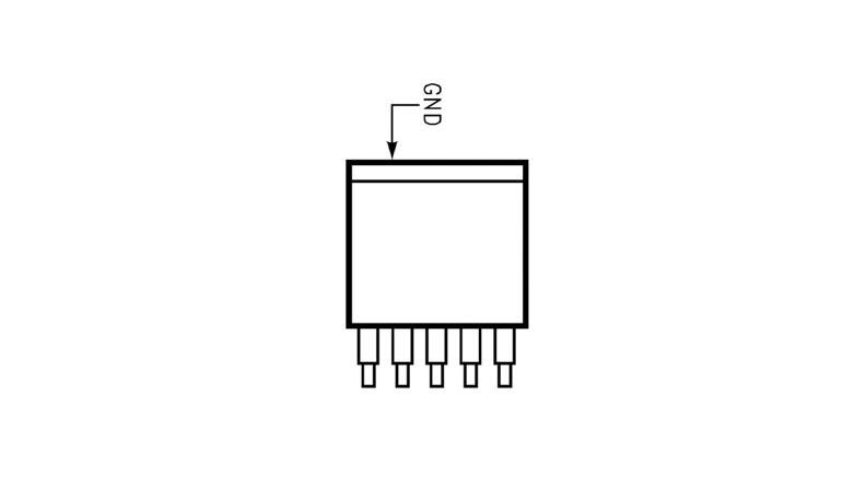 رگولاتور LM2596S-5V 3A پکیج TO-263-5