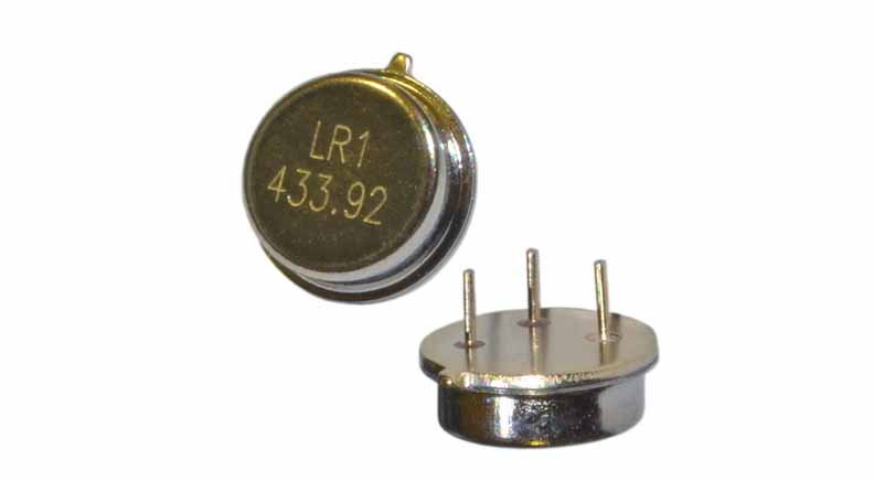 کریستال 433 مگاهرتز (LR1 433.92) پکیج TO39