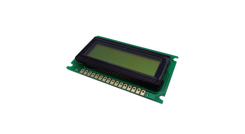 LCD کاراکتری 1x8 LCD بدون بک لایت