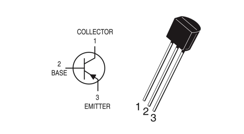ترانزیستور BC327 نوع PNP پکیج TO-92