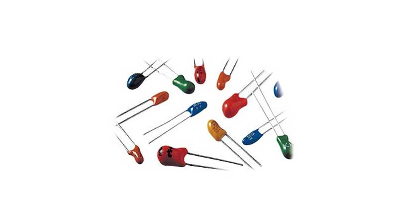 خازن تانتال DIP 47uF/6V (تانتالیوم)