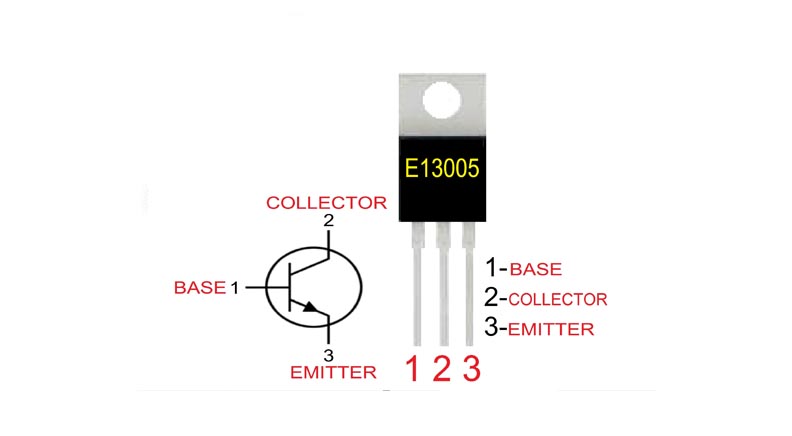 ترانزیستور MJE13005 پکیج TO-220