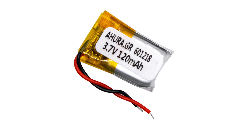 باتری لیتیوم پلیمر 3.7v ظرفیت 120mAh مدل AHURA 