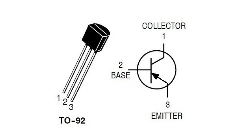 ترانزیستور BC308 پکیج TO-92