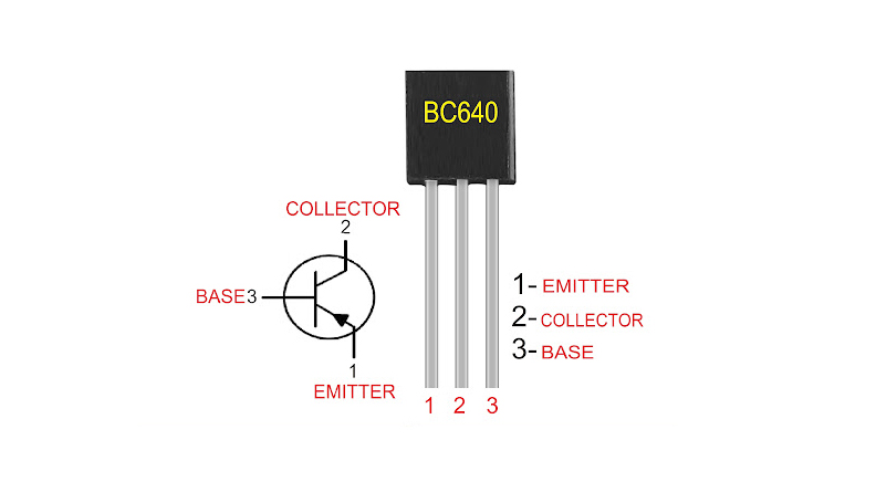 ترانزیستور BC640 پکیج TO-92