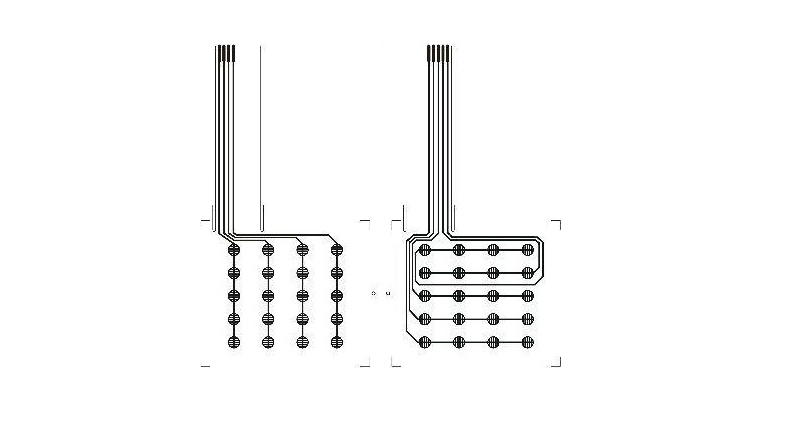 کیپد 5x4  فلت دار ماتریسی