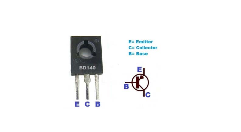 ترانزیستور BD140 پکیج TO-126