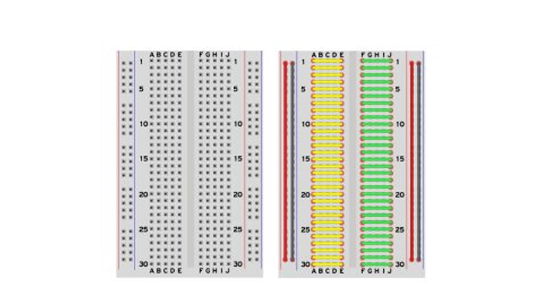 پروجکت برد 400 سوراخ MB 102-A Mini BreadBoard