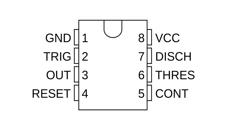 تراشه تایمر NE555 پکیج PDIP-8 مرغوب 