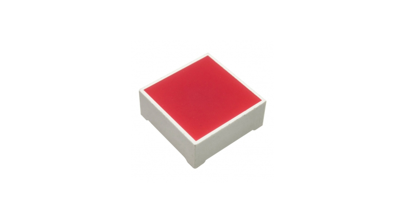 نشانگرLED مربعی قرمز 26x26mm کارکرده